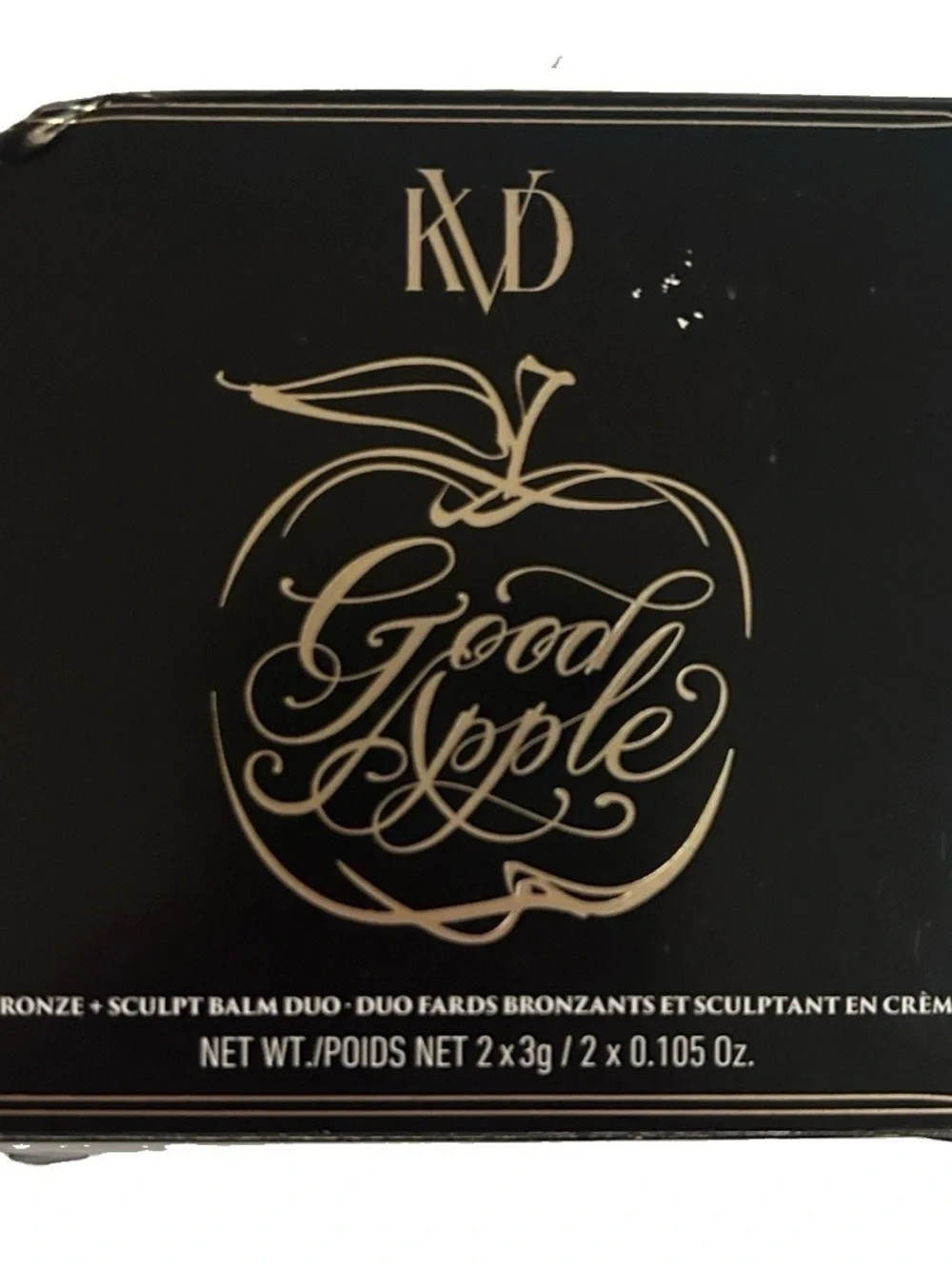 KVD Good Apple Bronze + Sculpt Balm Duo *500 Tan* 2 x 3g / 2 x 0.105oz NIB